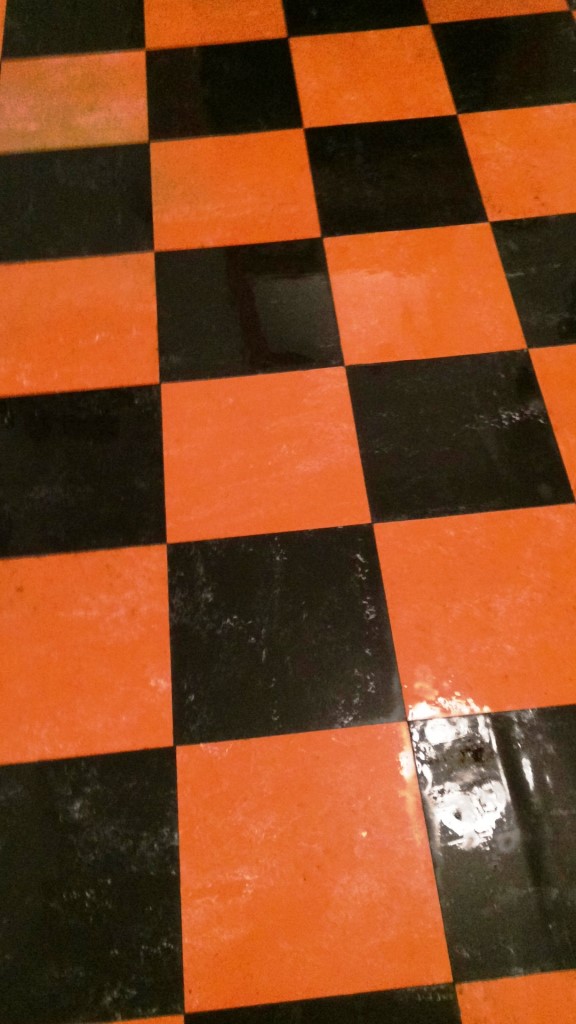 Linoleum Tiled Floor After Restoration in York