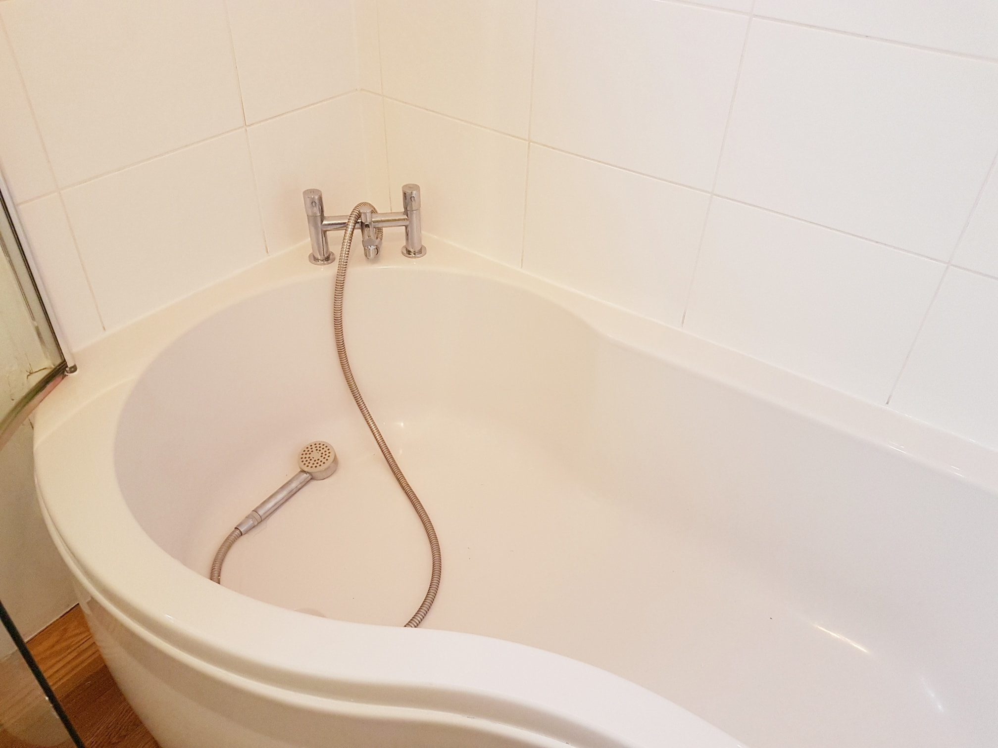Renovating White Ceramic Tiled Bathroom Harrogate After