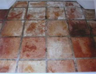 Quarry Tile Before