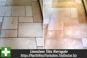 Burnishing and Sealing Works Wonders for Limestone Tiles in Harrogate