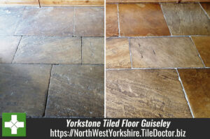 Botched Yorkstone Tiled Floor Instalation Resolved in Guiseley