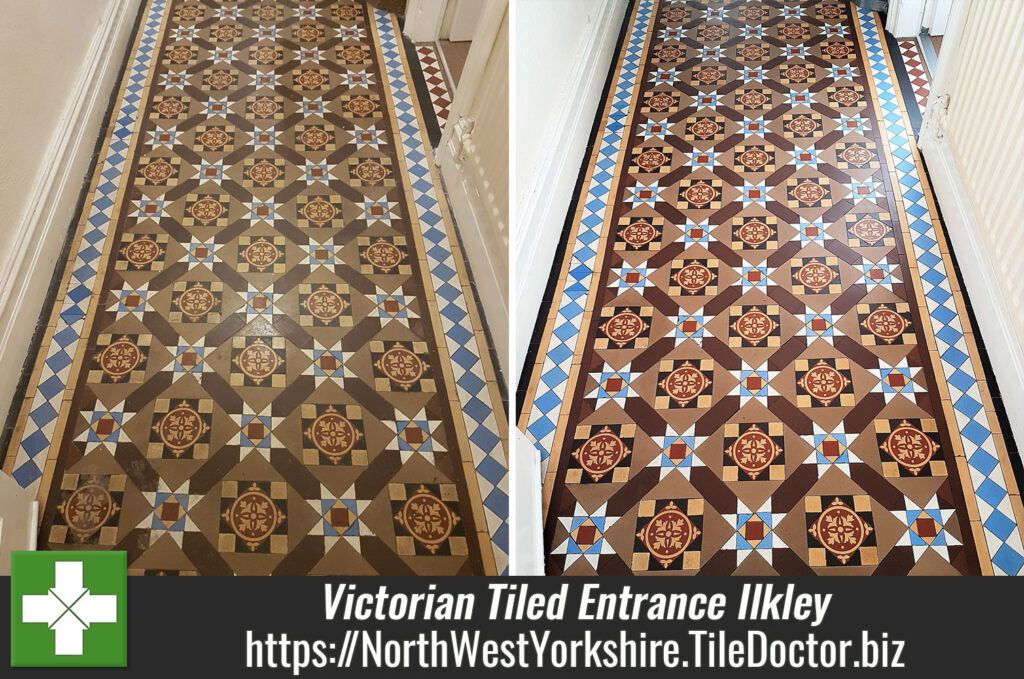 Maintaining a Victorian Tiled Entrance in Ilkley