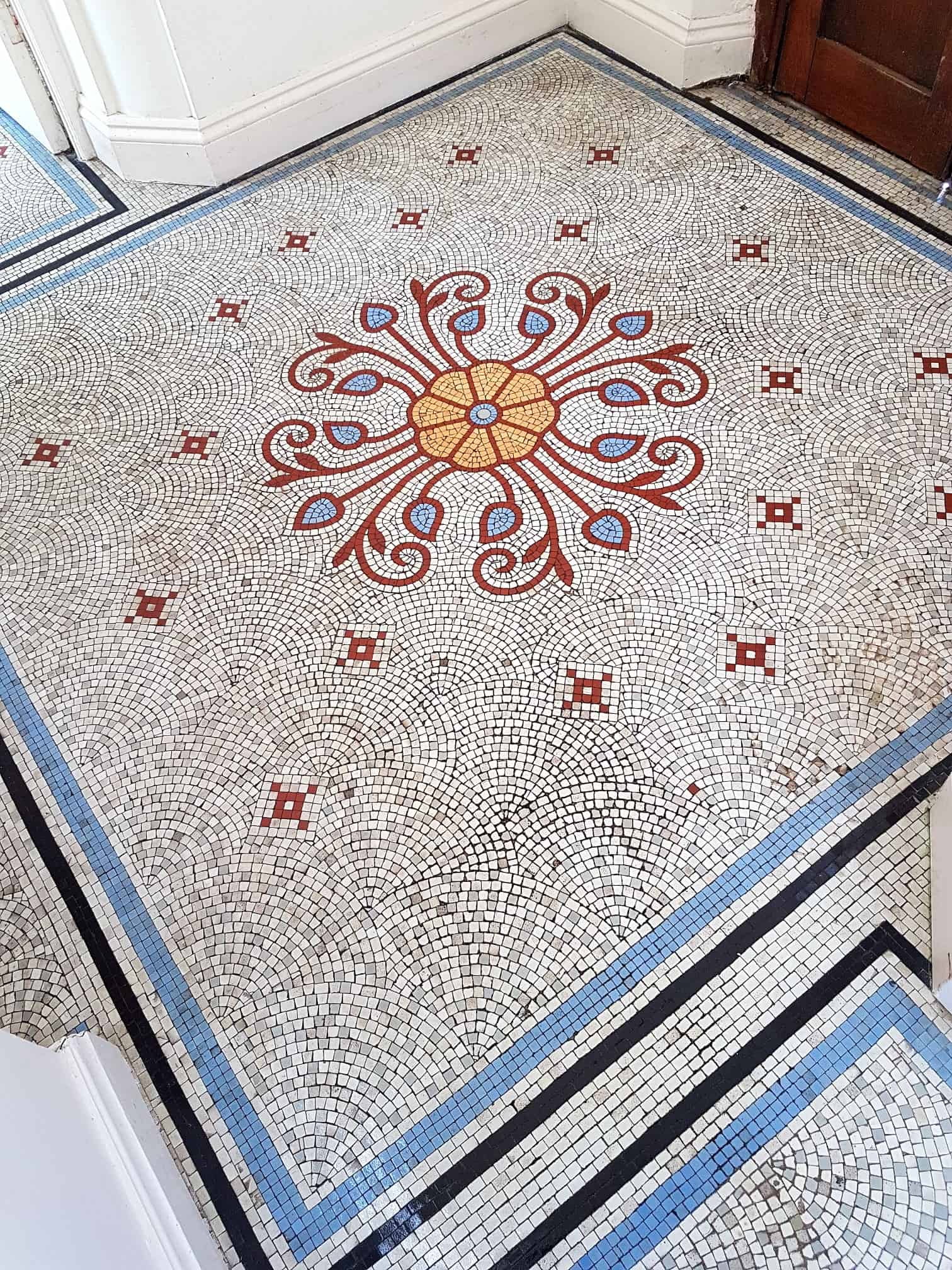 Mosaic Tiled Floor After Renovation Ilkley