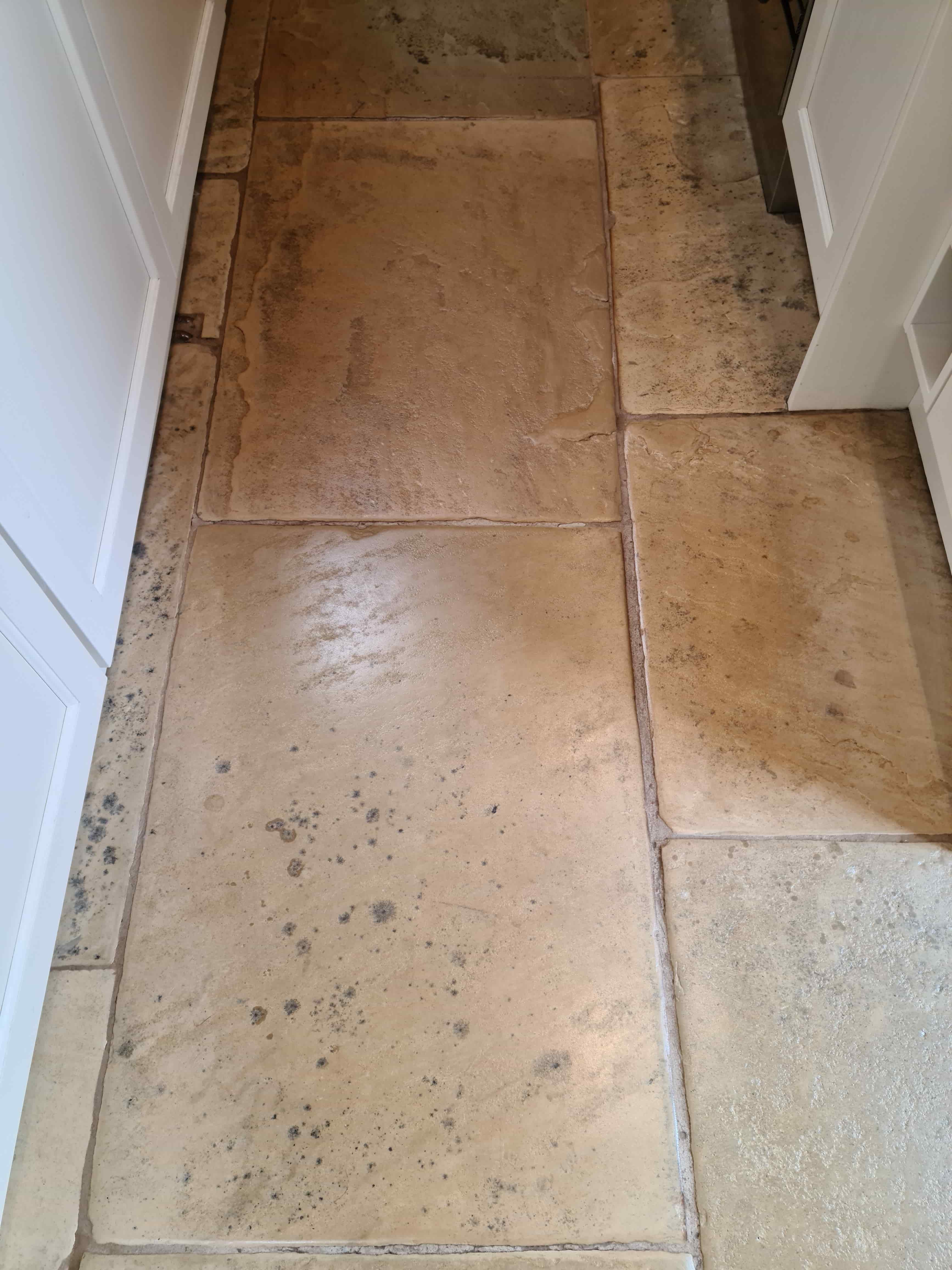 Lapicida Sandstone Floor After Sealing Ilkley