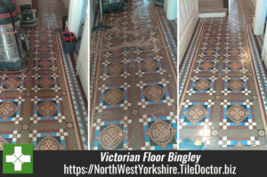 Victorian Tiled Hallway Restoration Bingley