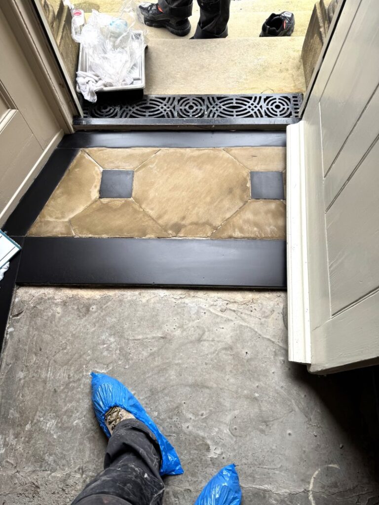 Sandstone Floor After Renovation Rylstone Skipton